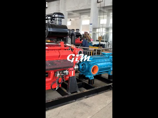 UL/FM Diesel Engine Driven Fire Fighting Pump System Centrifugal Fire Water Pump